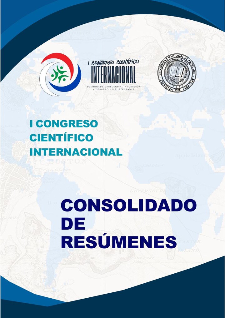 Portada del Consolidado de Resúmenes del I Congreso Científico Internacional